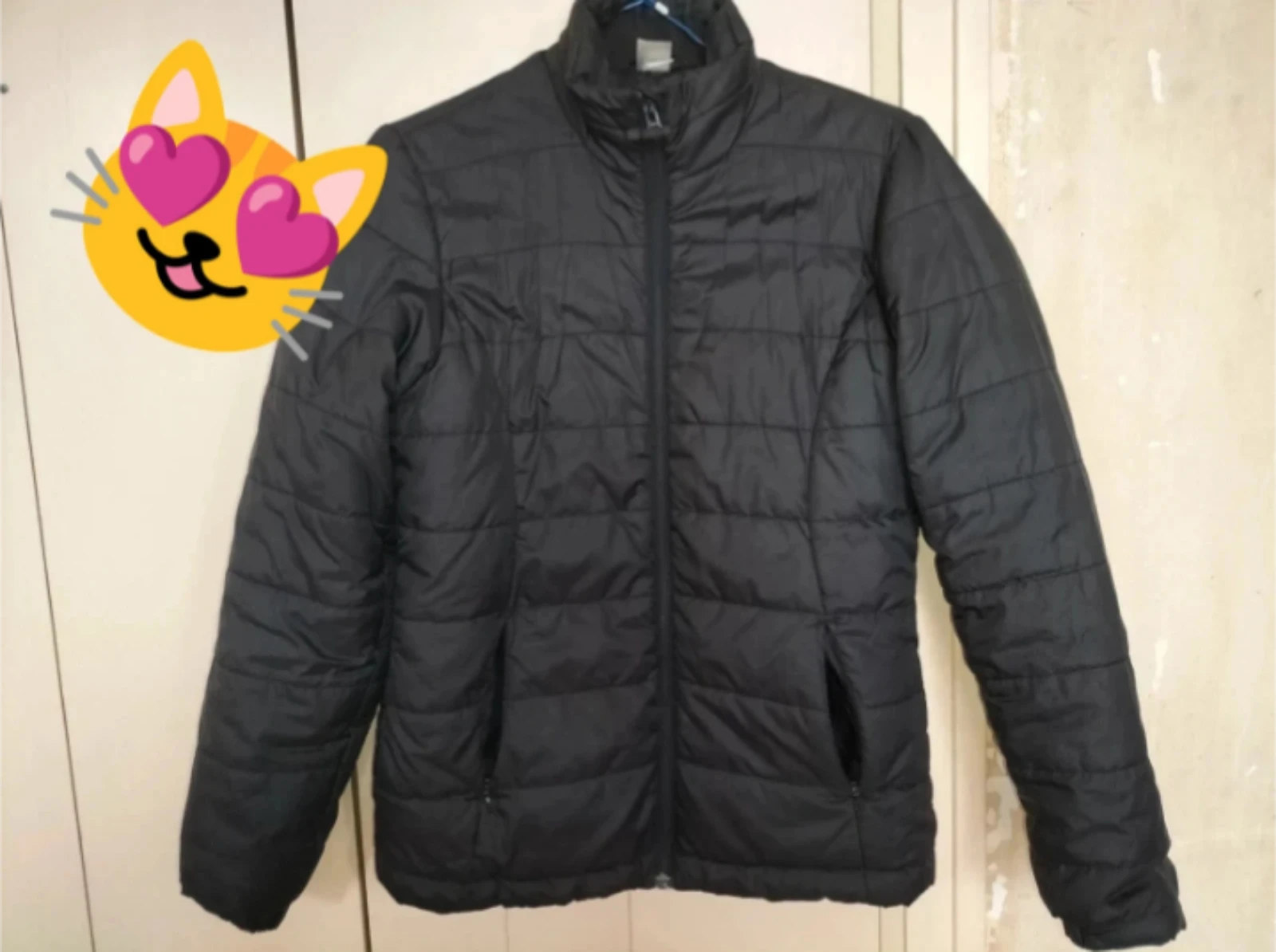 Doudoune noir oxylane XS